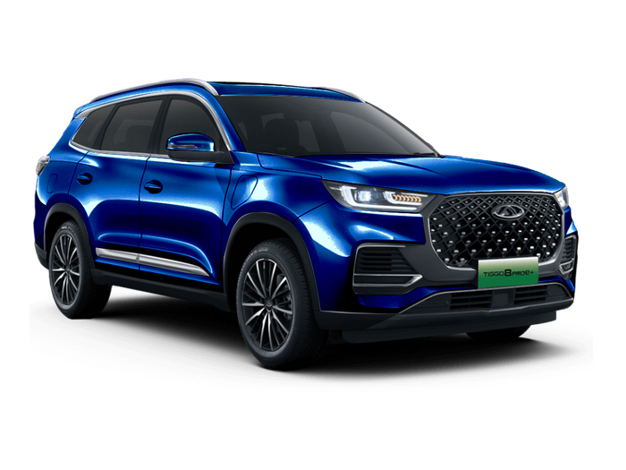 Chery Tiggo 8 PRO е+ Небесный синий